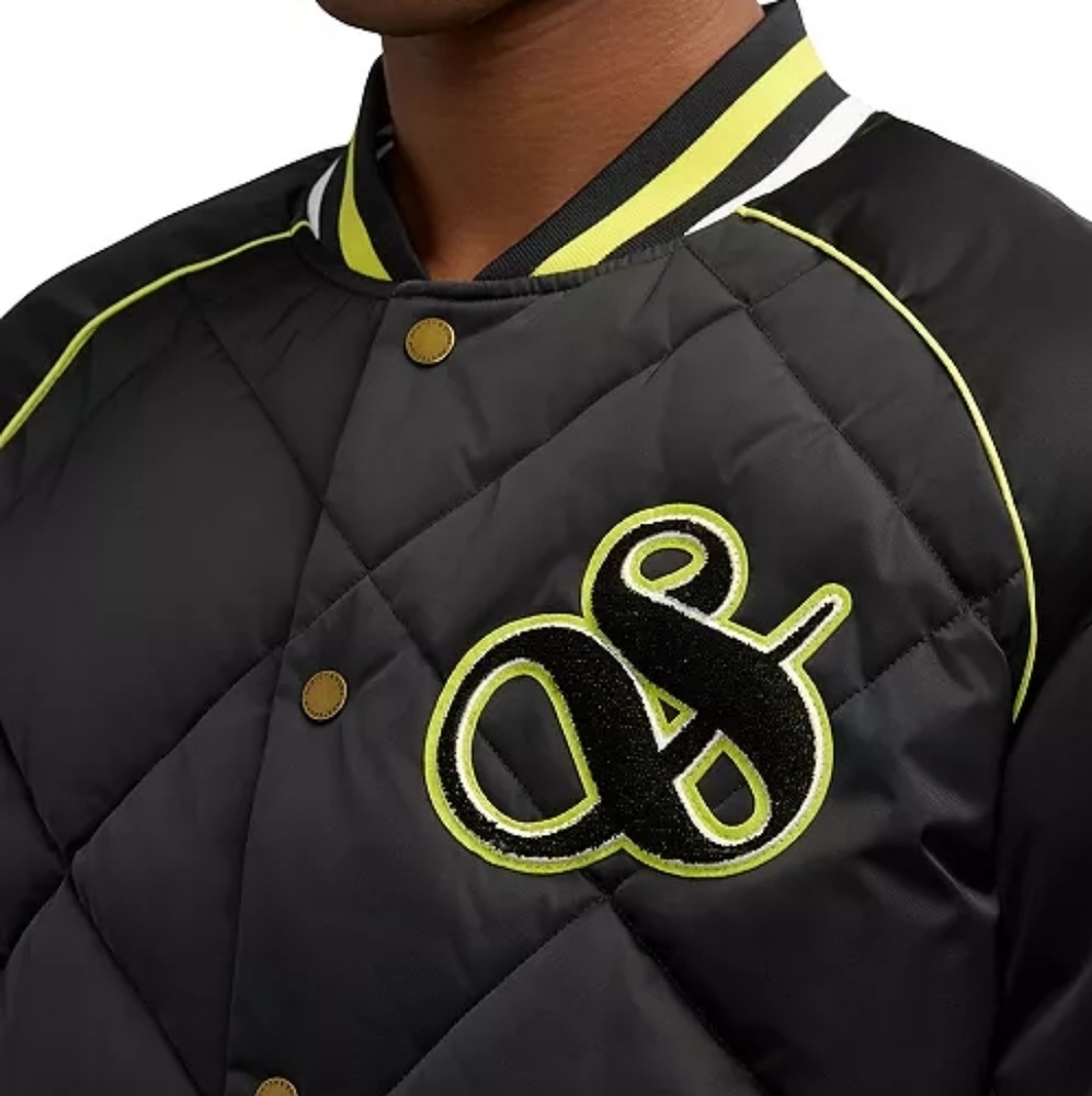 Scotch & Soda Quilted Bomber Jacket